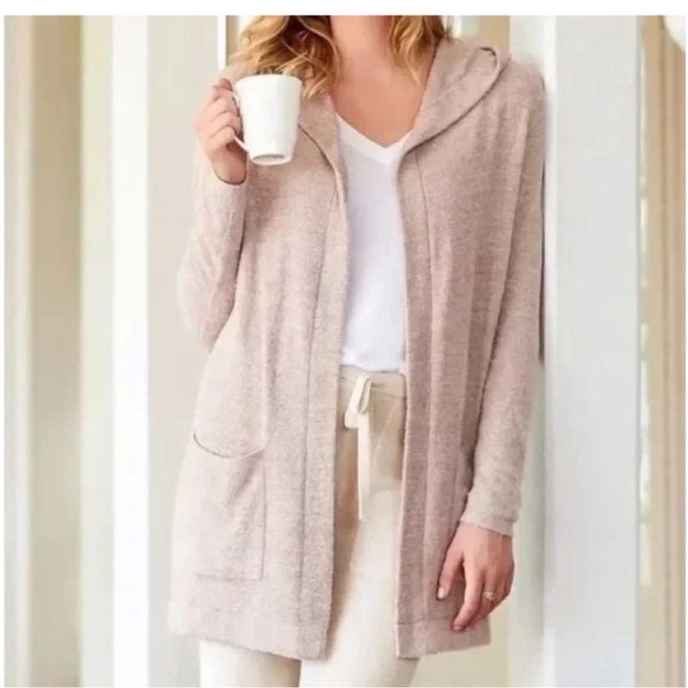 🔥BAREFOOT DREAMS🔥sz 1X CARDIGAN Cream  Price Firm!